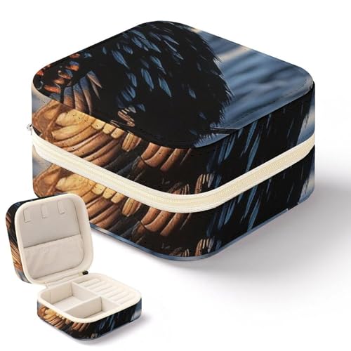 Boîte à bijoux compacte Bird by Stone : mini format rigide ultra protecteur - 2