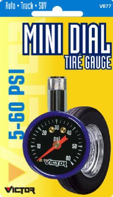 Monkey Grip 22-5-08770-M: Tire Gauge, Mini Dial