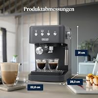 De'Longhi Classic - Espressomaschine mit manuellem Milchaufschäumer – Ansicht 7