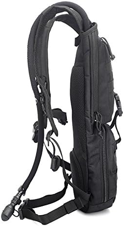 Tactical Hydration Pack Water Backpack with 3L Water Bladder Lightweight Military Molle Backpack