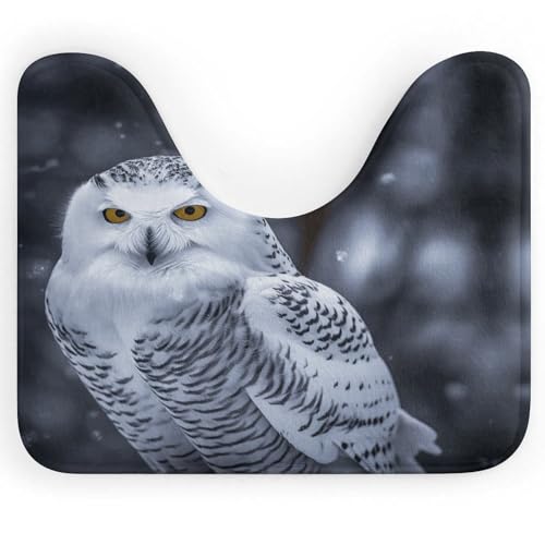 FekiLoot Arctic Owl �g�C�����O 50.8 cm X 40.6 cm �m���X���b�v�g�C���t���A�}�b�g U���^�o�X���[�����O �\�t�g �z������ ��p�C���g�C���}�b�g �����V�����[�V���O���V���N�p