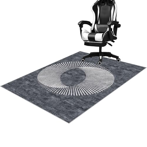 Tappetino per Sedia a Rotelle, Tappeto Sedia Gaming, Tappetino Sedia per Pavimenti Duri, Tappetino per sedia da ufficio, Tappeto Salvapavimento Protezione Parquet e Pavimenti Duri 90 x 140 cm