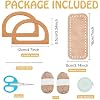 FREEBLOSS Kit Uncinetto Per Borsa Con Girasole - Include Manici In Legno, Filato, Istruzioni E Video Tutorial