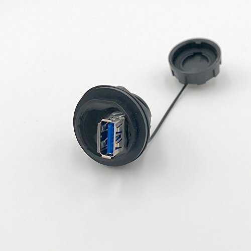 CNLINKO Conector USB 3.0 Tipo A Hembra a Hembra miniatura 2
