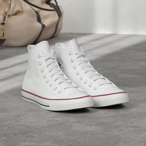 Converse Chuck Taylor All Star High Top Sneakers (7 M US Women / 5 M US Men, Optical White)2