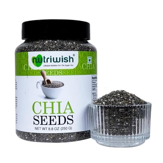 Nutriwish Premium Raw Chia Seeds, 250g