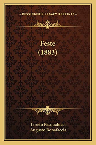 Feste (1883) (Italian Edition)