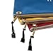 Klein Tools 5539LCPAK Zipper Bags, Large 16-Inch Canvas Tool Pouches for Tool Storage with Brass Zipper, and Grommet for Hanging, 3-Pack