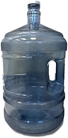 AquaNation Contenedor de botella de agua reutilizable de 5 galones, libre de BPA, de grado alimenticio, de plástico, con tapa superior de 1.812
