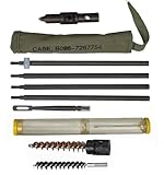 TWP M1 M-1 M1D Garand Cleaning Kit with M10 Combo Multi Tool 8-32 TPI Threaded, Oiler and Chamber Brush