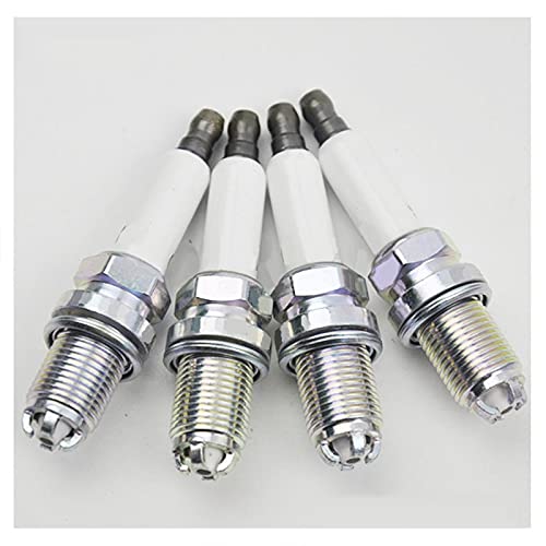 Bujía de Encendido de Motor 4 Piezas 06H905601A Bujía de Encendido 06H905604 101905631G Bujía de iridio Platino Compatible