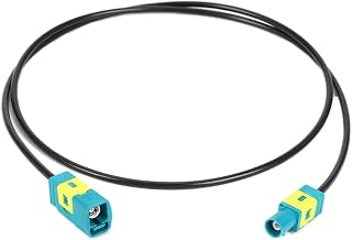 GXMRHWY Fakra Z Male Plug to Fakra Z Female Jack HD Video Extension Cable Assembly Universal 50CM
