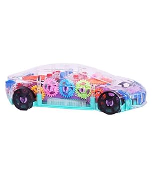Tan-Zone Kids Gear Transparent Car