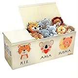 KissyMino - Organizador juguetes infantil, Baúl Grande Sueña)