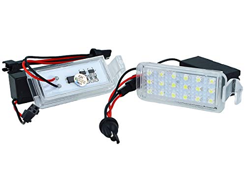 Carall Le5921 Kit Luci Targa Led Bianco Resistenza Inclusa No Errore Canbus Compatibile Con Ford Falcon Fiat 500X
