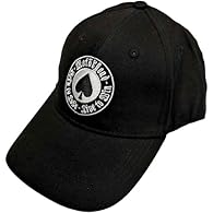 Rock Off officially licensed product High quality cotton unisex baseball cap featuring front screen printing. djustable plastic snap-back fitting to fit most adults. Unisex