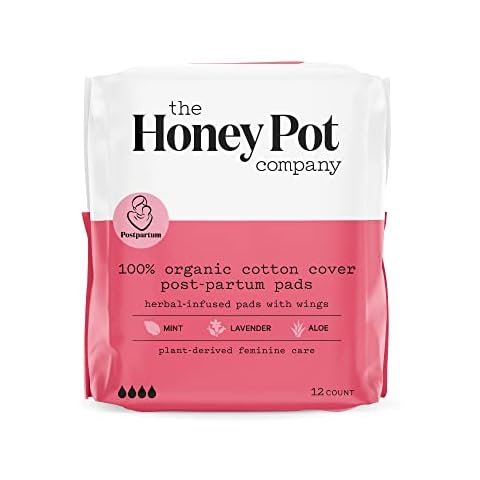 The Honey Pot Herbal-Infused Postpartum Pads Cover