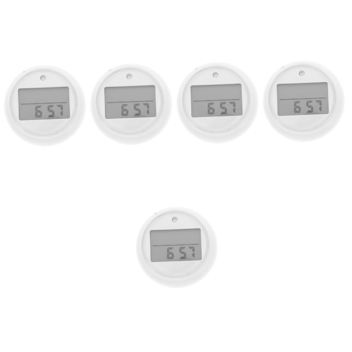 Alipis Lot De 5 Thermomètres Flottants Pour Piscines Bain De Glace Affichage Précis De La Température
