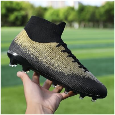 Amazon | [ZKGK] サッカースパイク メンズ ハイカット サッカー