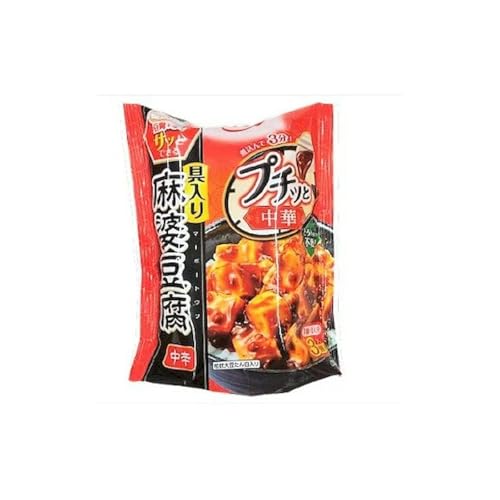 エバラ食品 プチッと中華麻婆豆腐中辛 43g×3個入り ×1個 合わせ調味料 個包装 簡単調理 旨辛 本格のサムネイル