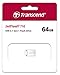 Transcend 64GB JetFlash 710 USB 3.1/3.0 Flash Drive (TS64GJF710S), Silver