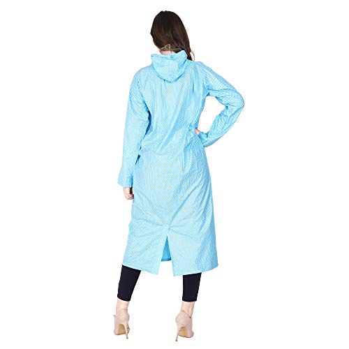 Image of Trendy Women's /Girl Rain Coat /Rain Wear (Along with Cap) Absolute Comfortable and Made with 100% Water Proof Material.