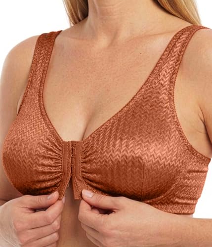 Image of Carole Martin Full-Freedom Comfort Front Closure Bra for Women, Wireless