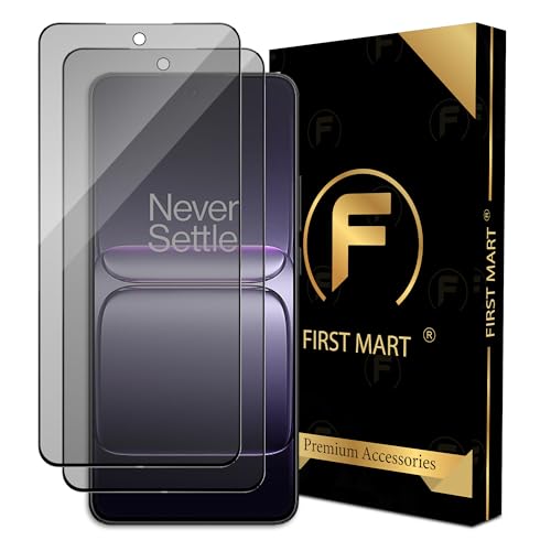 Image of FIRST MART Military-Grade Matte Anti-Glare Tempered Glass for OnePlus Nord CE 5 5G (6.77 Inch) With Edge to Edge Screen Coverage and Easy Installation Kit | Matte (Pack of 2)