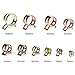 Aussel 6-20mm Línea de combustible Manguera Clips Tubo de Agua Tubo de...
