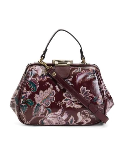Image of Patricia Nash Gracchi Satchel Leather Handbag Purse