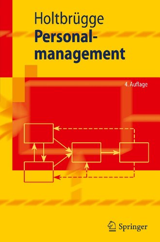 Personalmanagement (Springer-Lehrbuch) Personalmanagement (Springer-Lehrbuch)