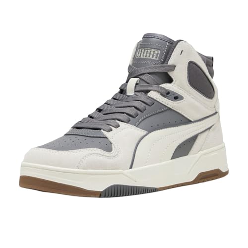 Image of PUMA Mens Rebound Break Mid Lace Up Sneakers Shoes Casual