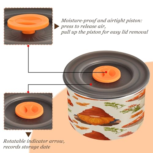 Contenedor hermético para café de acero inoxidable 500 ml miniatura 3