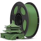ANYCUBIC Refill PLA und Spool Kit 1KG Olivgrün, 1,75mm Filament 3D-Druckmaterialien mit Hoher Fließfähigkeit, Neatly Wound, Intelligente Identifikation