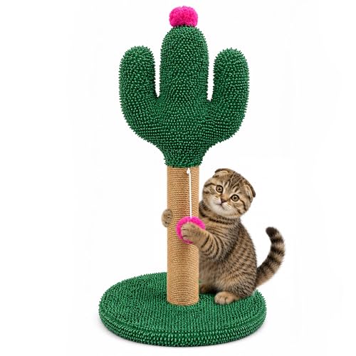 Rascador para Gatos ASPCA Cactus con Juguete Colgante miniatura 1