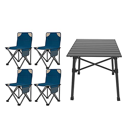 Table et chaises de camping pliables en aluminium légères et compactes - 2