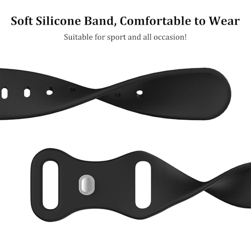 Image of Vanjua Watch Strap for Xiaomi Smart Band 10 /9 /8, Soft Silicone Adjustable Sport Wrist Band for Xiaomi Mi Band 8 /9 /10 Smart Watch (No Watch)
