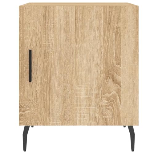 Tables de chevet chêne Sonoma pour optimiser les petits lits - 8