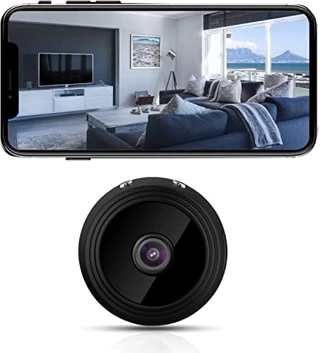 2023 Upgraded 1080P WiFi Camera Detector for Home Office,Indoor Camera with Motion Detection Night Vision – Car Cameras for Surveillanc-aa