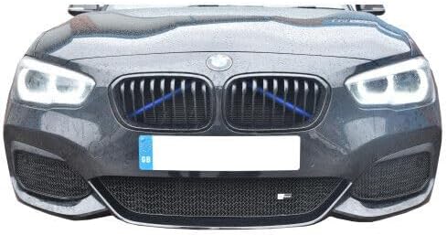 Zunsport Compatible With BMW M140i - Front Grill Set - Black Finish (2016 -)