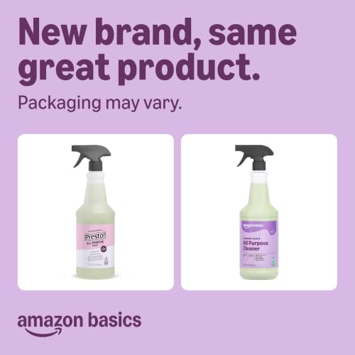 Amazon Basics All Purpose Cleaner, Lavender Scent, 32 fl oz, Pack of 2 (Previously Presto!) - image 2