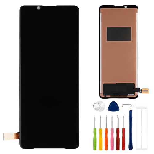 E-YIIVIIL Écran tactile de rechange compatible avec Sony Xperia 5 ii SO-52A 6,1