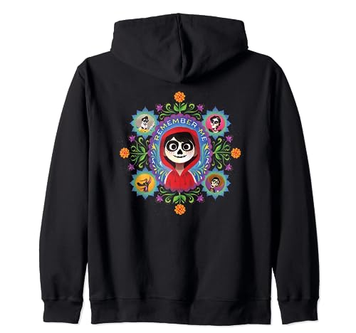 Pixar Coco Remember Me Miguel, Ernesto, Imelda, Dante Zip Hoodie