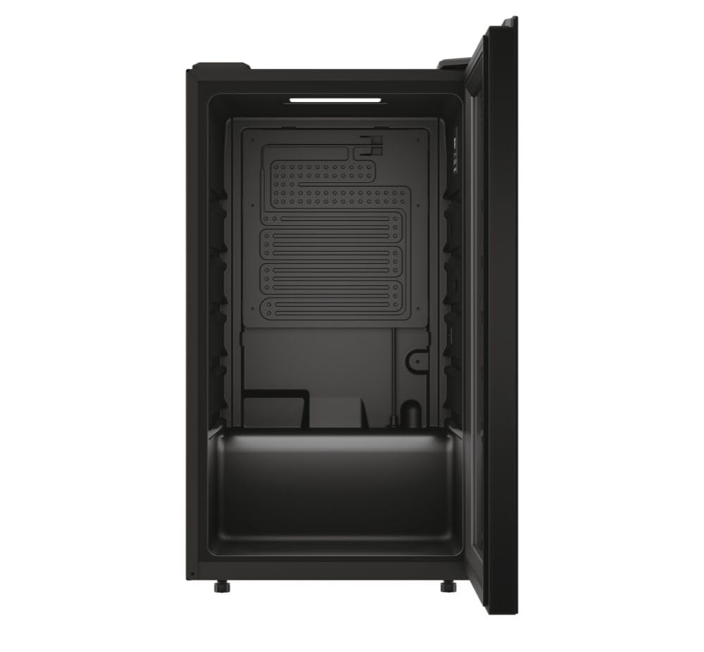 Hoover, Cantina Vino HOWC034, Wine Bank, 34 bottiglie, 37dB, Connessa, Nero, Cantinetta Vino 34 Bottiglie, Nero, AxLxP 85x47,5x45,6 cm [Classe di efficienza energetica G]