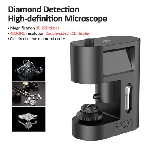 Microscope numérique avec écran LCD double face pour examen de bijoux - 2