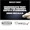 Bully Max 2-in-1 Muscle Builder Chewable Tablets for Dogs - Puppy & Dog Vitamins, Supplements for Muscle Gain & Growth - Canine Multivitamins Essentials for All Breeds & Ages - 30 Tabs