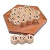 KINGOU Wooden Logic Puzzle Brain Te...
