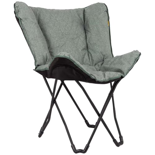 Bo-Camp Schmetterling Stuhl Himrod Camping Garten Lounge Stuhl Sessel Klappstuhl Grün