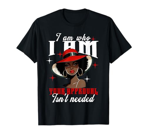 Pride African American Afro Queen For Self Empowerment Women T-Shirt