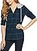 CQR Women's Hooded Plaid Flannel Shirt Long Sleeve, All-Cotton Soft Brushed Casual Button Down Shirts, Plaid Flannel Hoodie Black Watch Plaid, X-Small